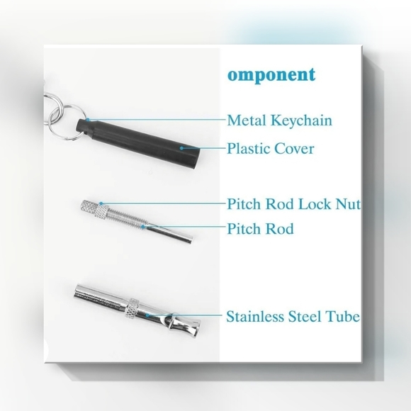 Dog Whistle and Dog Poop Bag Holder~NEW - Picture 4 of 12